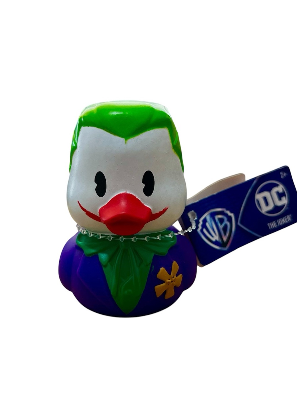 DC The Joker Duckalooz Rubber Duck Collectible Warner Bros New w Tag